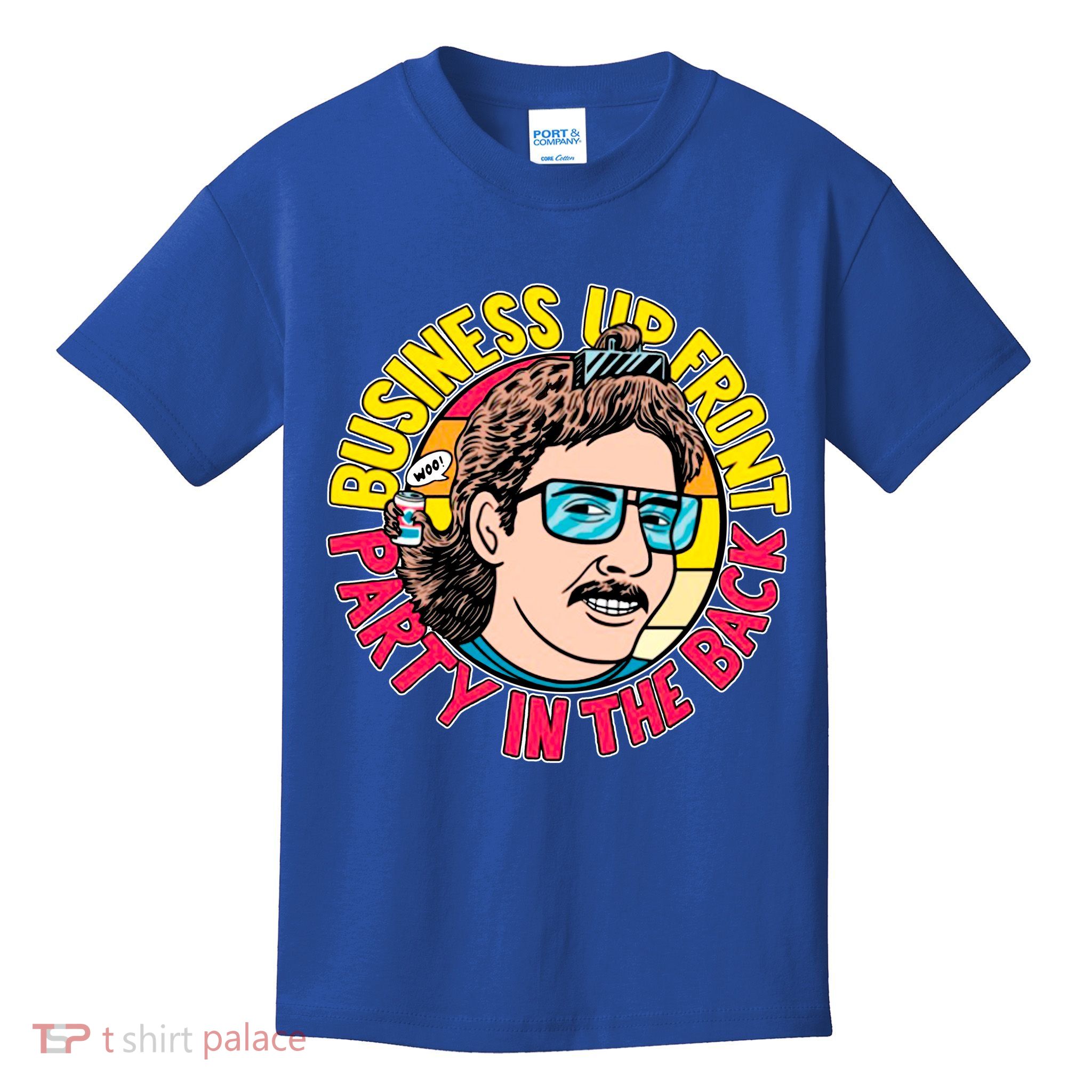 Business Up Front Party In The Back Kids T-Shirt