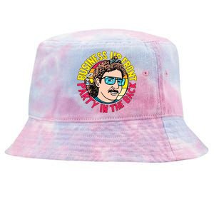 Business Up Front Party In The Back Tie-Dyed Bucket Hat