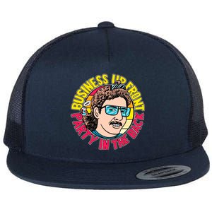 Business Up Front Party In The Back Flat Bill Trucker Hat