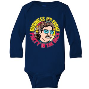 Business Up Front Party In The Back Baby Long Sleeve Bodysuit