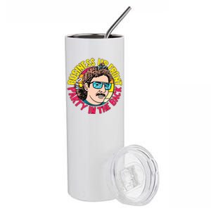 Business Up Front Party In The Back Stainless Steel Tumbler