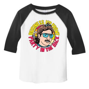 Business Up Front Party In The Back Toddler Fine Jersey T-Shirt