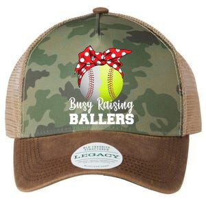 Busy Raising Ballers Legacy Tie Dye Trucker Hat