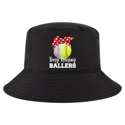 Busy Raising Ballers Cool Comfort Performance Bucket Hat