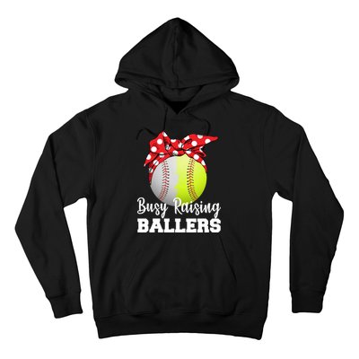 Busy Raising Ballers Hoodie