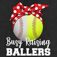 Busy Raising Ballers 11oz C Handle Ceramic Mug