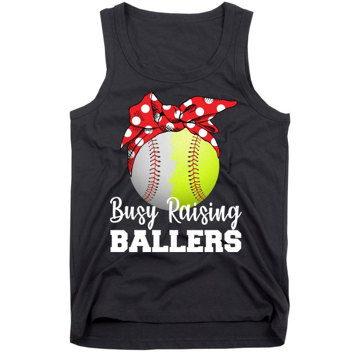 Busy Raising Ballers Tank Top