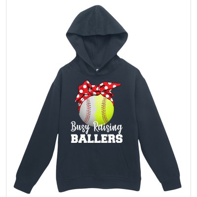 Busy Raising Ballers Urban Pullover Hoodie