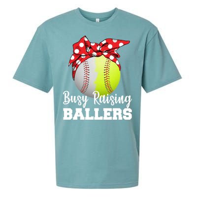 Busy Raising Ballers Sueded Cloud Jersey T-Shirt