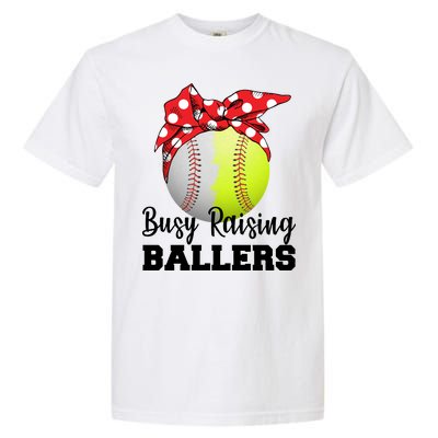 Busy Raising Ballers Garment-Dyed Heavyweight T-Shirt