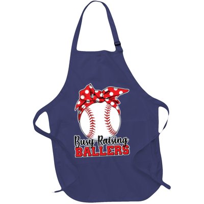 Busy Raising Ballers Baseball Parents Apron