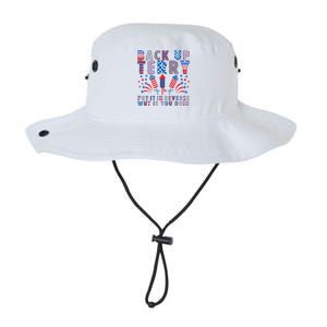 Back Up Terry Put It In Reverse Firework Funny 4th Of July Great Gift Legacy Cool Fit Booney Bucket Hat