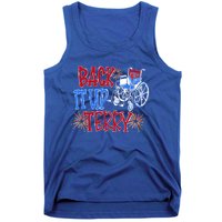 Back Up Terry Put It In Reverse Firework Patriotic 4th July Gift Tank Top