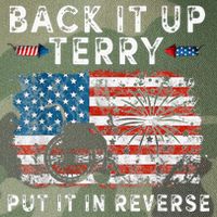 Back Up Terry Put It In Reverse Firework Funny 4th Of July Legacy Tie Dye Trucker Hat