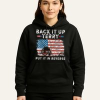 Back Up Terry Put It In Reverse Firework Funny 4th Of July Hoodie