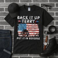 Back Up Terry Put It In Reverse Firework Funny 4th Of July Tall T-Shirt