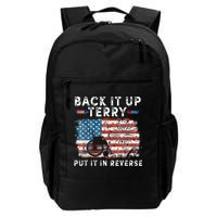 Back Up Terry Put It In Reverse Firework Funny 4th Of July Backpack