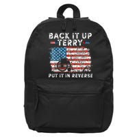 Back Up Terry Put It In Reverse Firework Funny 4th Of July 16 in Basic Backpack