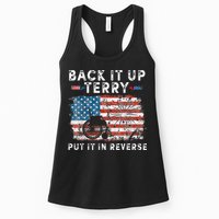 Back Up Terry Put It In Reverse Firework Funny 4th Of July Womens Tank Top