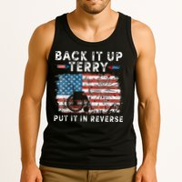 Back Up Terry Put It In Reverse Firework Funny 4th Of July Tank Top