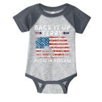 Back Up Terry Put It In Reverse Firework Funny 4th Of July Infant Baby Jersey Bodysuit
