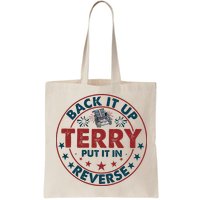 Back Up Terry Put It In Reverse Firework Vintage 4th Of July Bag