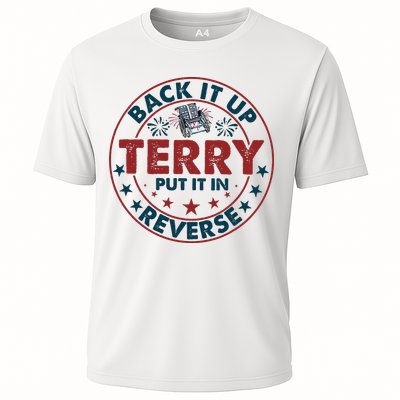 Back Up Terry Put It In Reverse Firework Vintage 4th Of July Performance Shirt