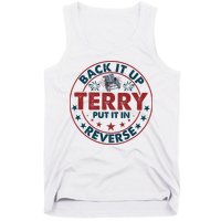 Back Up Terry Put It In Reverse Firework Vintage 4th Of July Tank Top