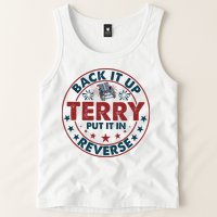 Back Up Terry Put It In Reverse Firework Vintage 4th Of July Tank Top