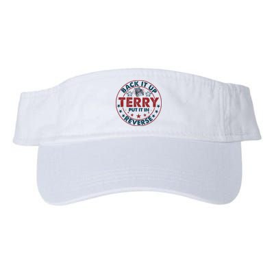 Back Up Terry Put It In Reverse Firework Vintage 4th Of July Visor