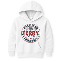Back Up Terry Put It In Reverse Firework Vintage 4th Of July Kids Hoodie