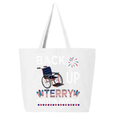 Back Up Terry Put It In Reverse Tee Funny July 4th Of July Gift 25L Jumbo Tote