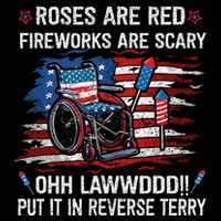 Back Up Terry Put It In Reverse Funny 4th Of July Distressed Daily Commute Backpack