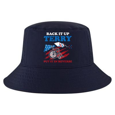 Back Up Terry Put It In Reverse 4th Of July Funny Patriotic Cool Comfort Performance Bucket Hat