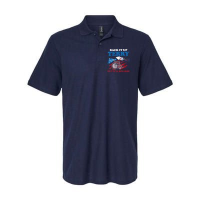 Back Up Terry Put It In Reverse 4th Of July Funny Patriotic Polo
