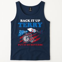 Back Up Terry Put It In Reverse 4th Of July Funny Patriotic Tank Top