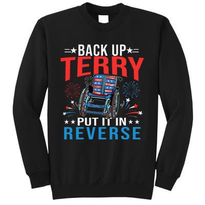 Back Up Terry Put It In Reverse Fireworks Funny 4th Of July Sweatshirt