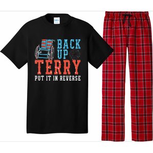 Back Up Terry Put It In Reverse Firework 4th Of July Pajama Set