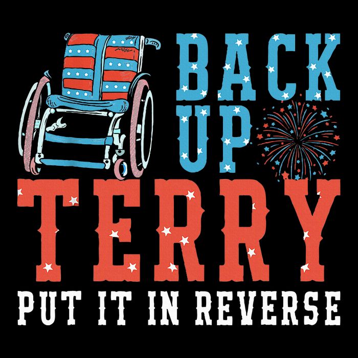 Back Up Terry Put It In Reverse Firework 4th Of July Mousepad