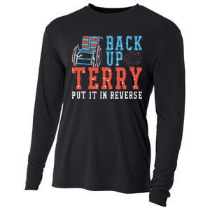 Back Up Terry Put It In Reverse Firework 4th Of July Cooling Performance Long Sleeve Crew