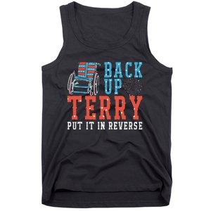 Back Up Terry Put It In Reverse Firework 4th Of July Tank Top