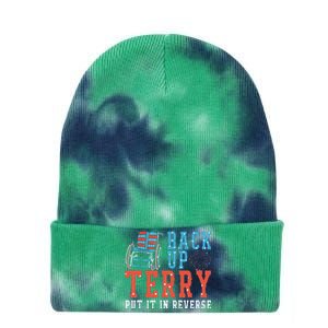 Back Up Terry Put It In Reverse Firework 4th Of July Tie Dye 12in Knit Beanie