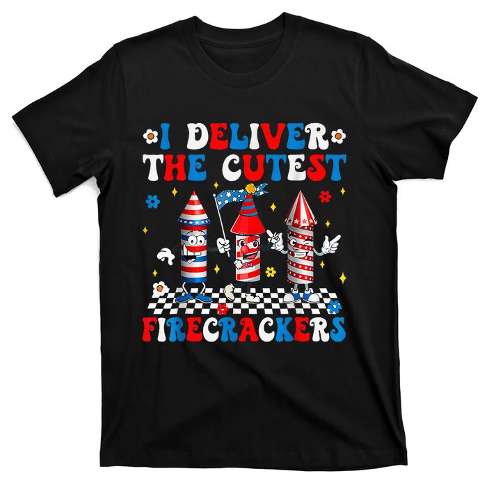 Back Up Terry Put It In Reverse Funny July 4th Firework T-Shirt