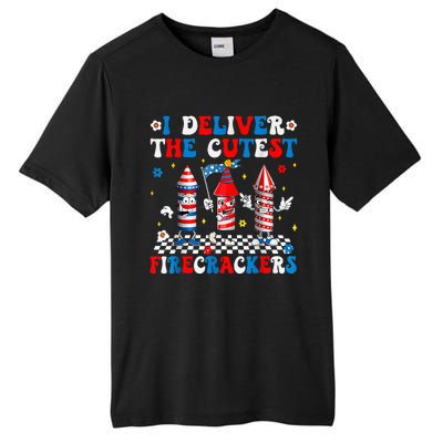 Back Up Terry Put It In Reverse Funny July 4th Firework Tall Fusion ChromaSoft Performance T-Shirt