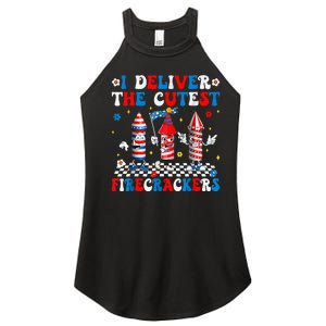 Back Up Terry Put It In Reverse Funny July 4th Firework Women's Perfect Tri Rocker Tank