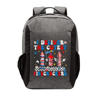 Back Up Terry Put It In Reverse Funny July 4th Firework Vector Backpack