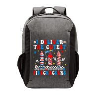 Back Up Terry Put It In Reverse Funny July 4th Firework Vector Backpack