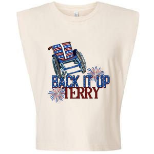 Back Up Terry Put It In Reverse Cute Gift Garment-Dyed Women's Muscle Tee