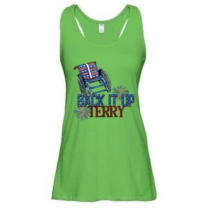 Back Up Terry Put It In Reverse Cute Gift Ladies Essential Flowy Tank