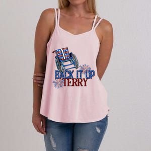 Back Up Terry Put It In Reverse Cute Gift Women's Strappy Tank